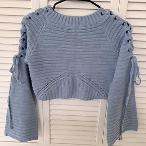 Crop top sweater
